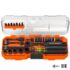 Klein Tools KNECT Pass-Through and Flip Socket Starter Set SAE 23 Pieces
