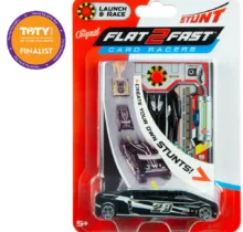 Black Flat 2 Fast Speed Card Racer