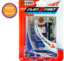 Blue Flat 2 Fast Card Racers