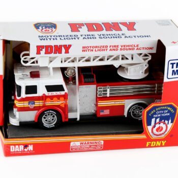 FDNY Motorized Ladder Truck With Lights & Sound